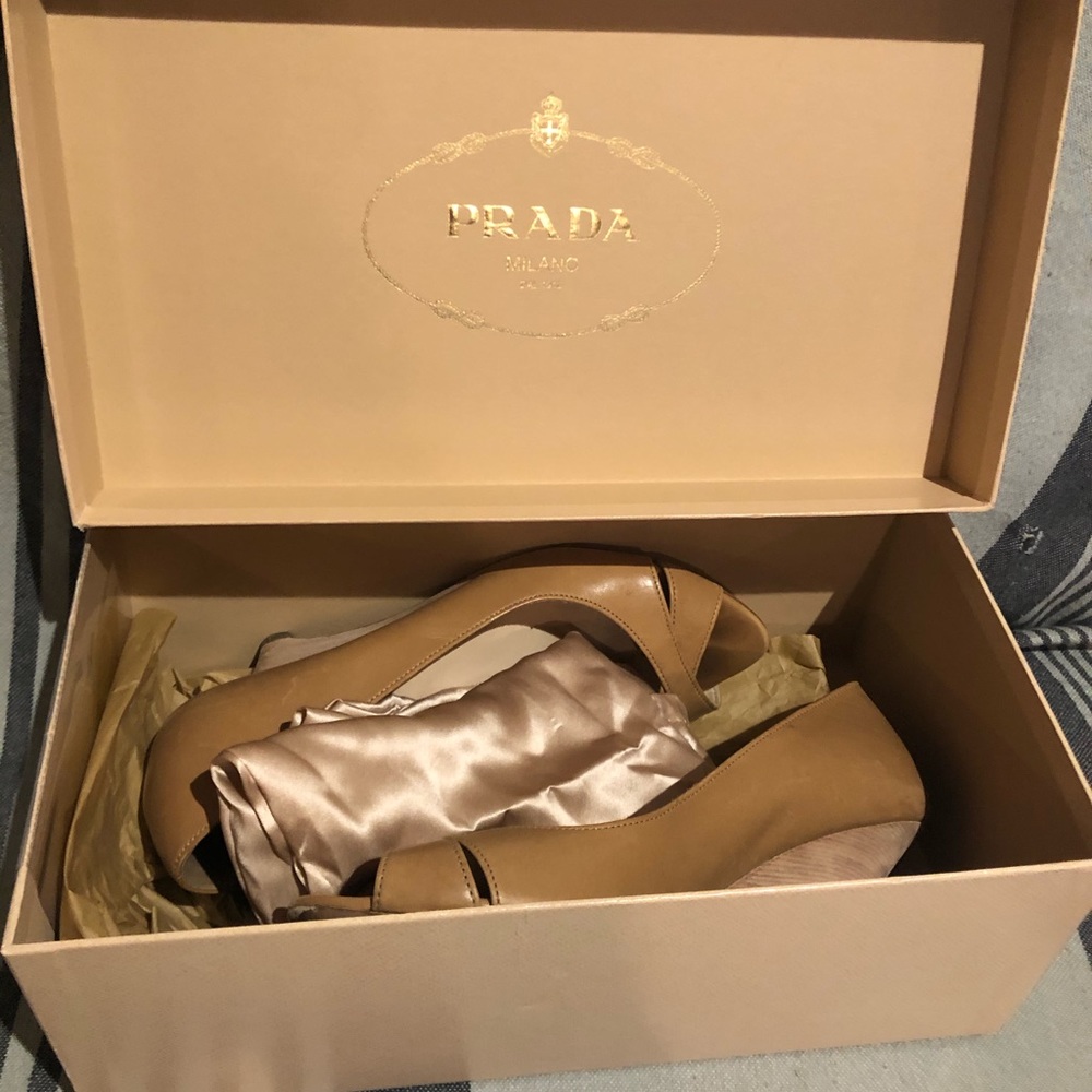 Prada shoes! Worn, but in good condition!